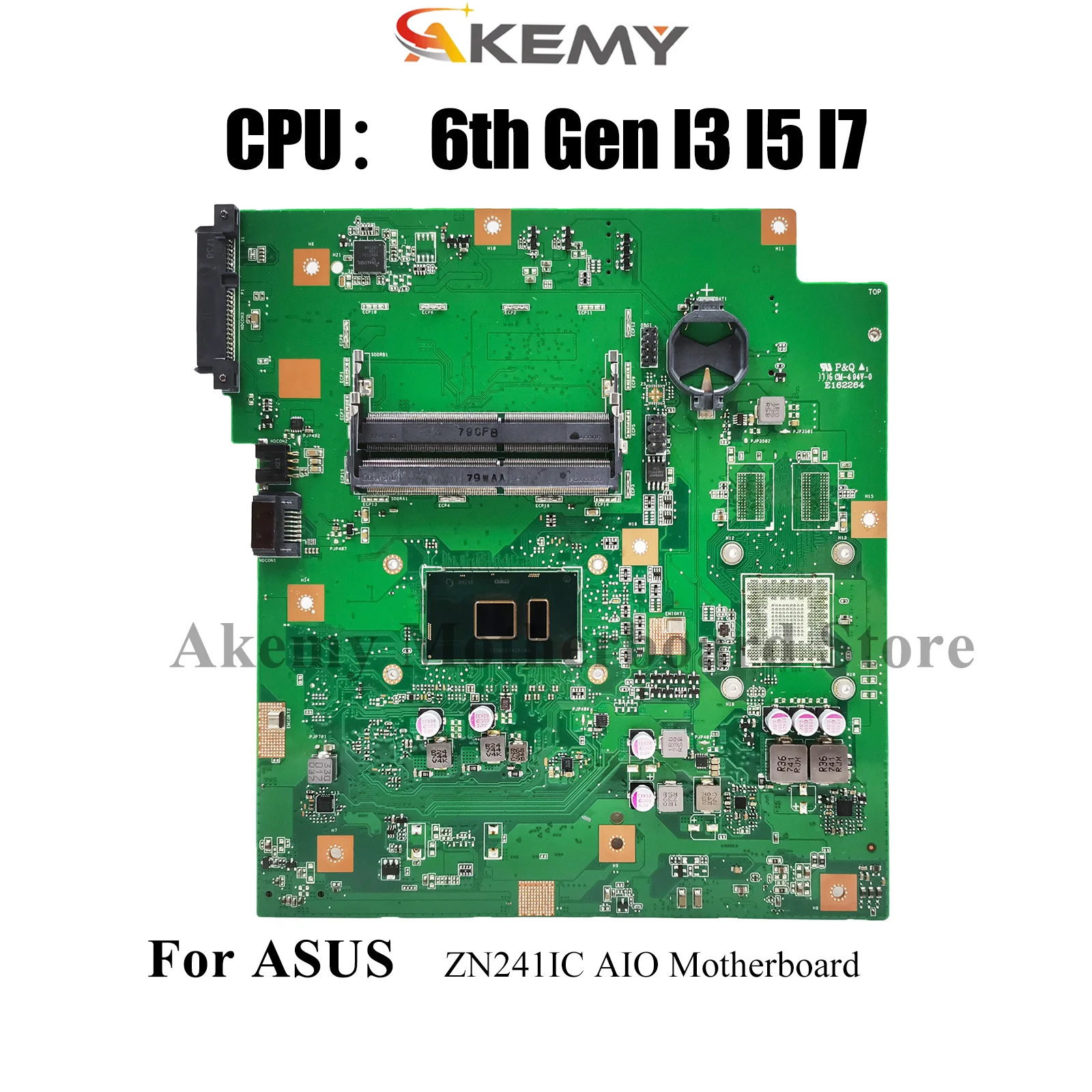 

ZN241IC Motherboard For ASUS Zen AIO ZN241I ZN241IC Mainboard With I3 I5 I7 CPU 100% tests OK fast shipping stk