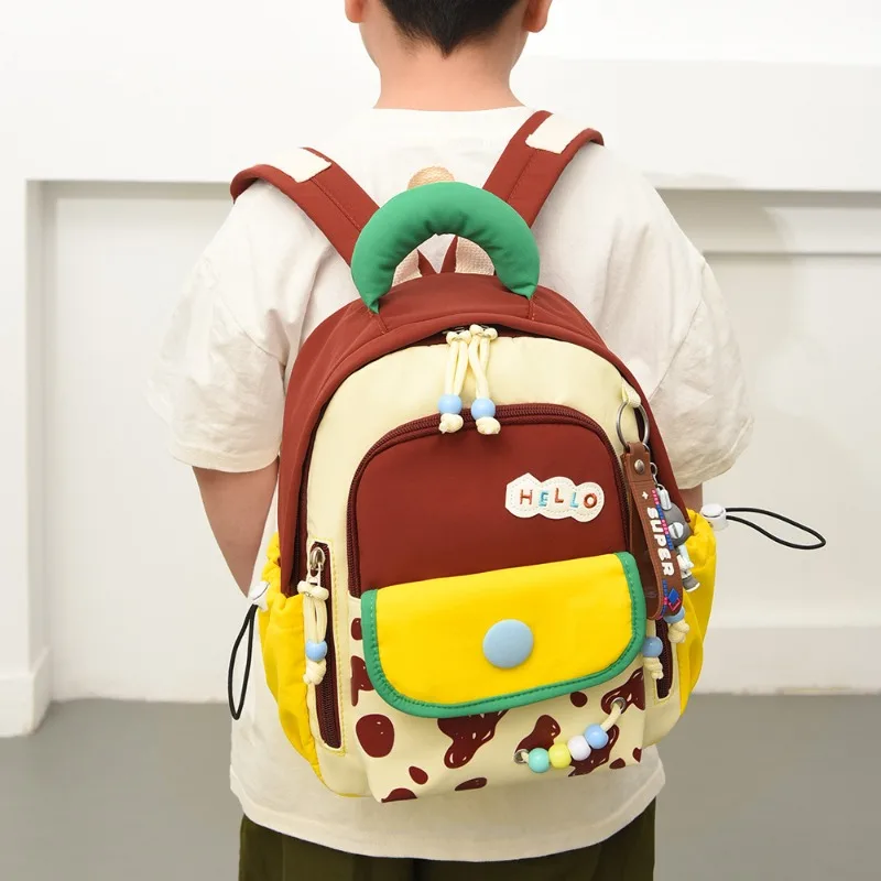 Breathable Kindergarten Toddler Backpack Kids Backpacks for Boy Cute Backpacks Cartoon Backpack School Bags Class Bags for Girl