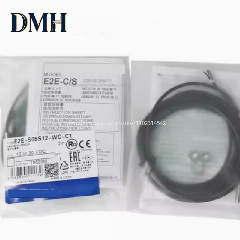 Dmh .3pcs New E2E-S05S12-WC-B2 E2E-S05S12-MC-C1 E2E-S05S12-MC-C2 E2E-S05S12-MC-B1 E2E-S05S12-MC-B2 E2E-S05S12-WC-B1 Proximity Se