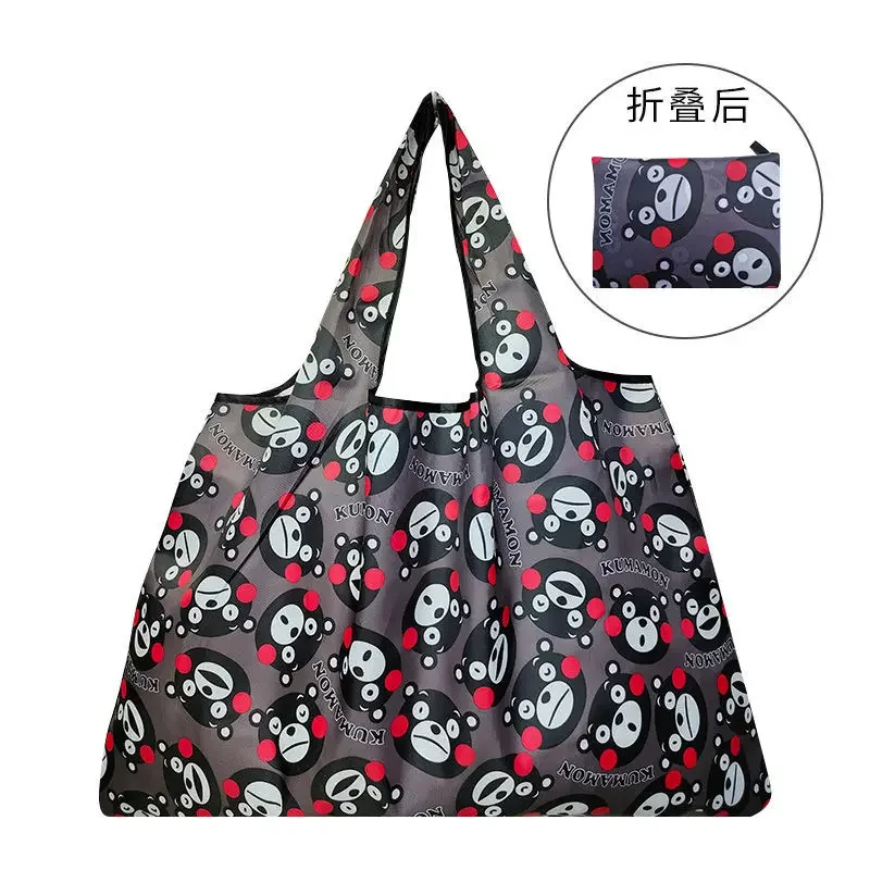 

Shopping Bag Cute Wear-resistant Oxford Cloth Large Capacity Portable Foldable Reusable Cloth Bag Environmental Protection Tote