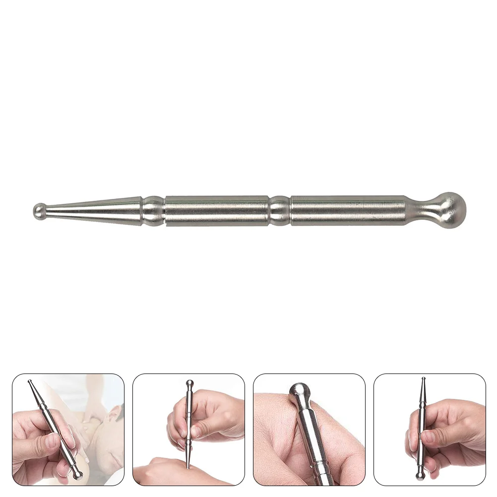 

Hand Tools Massage Manual Acupuncture Pen Massaging Stick Home Stainless Steel Face Acupoint