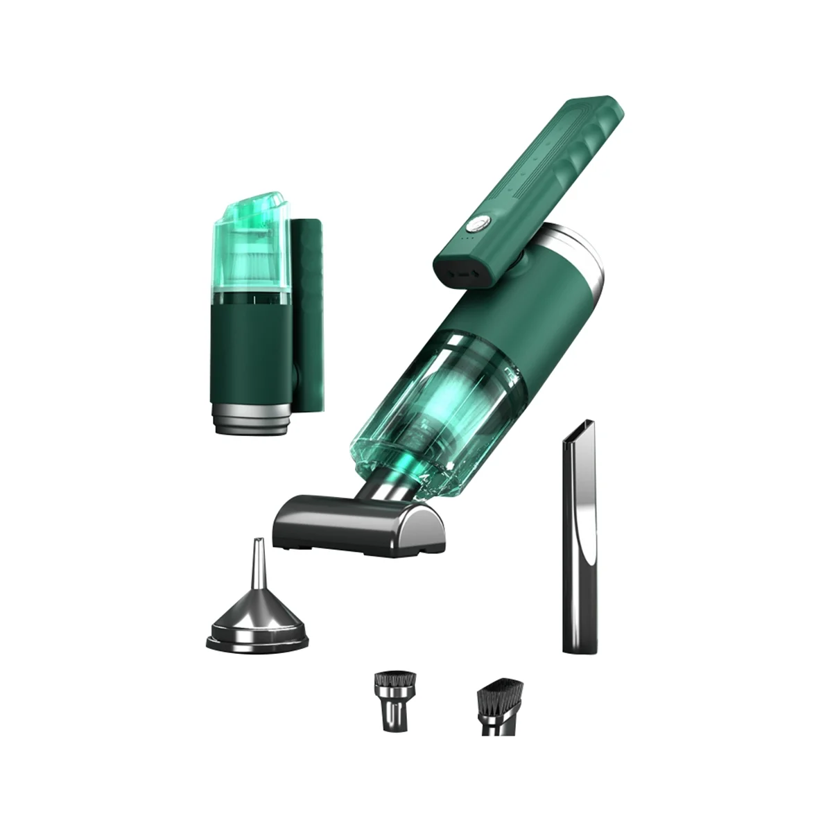 14000PA Mini Car Vacuum Cleaner Cordless Handheld Vacuum Cleaner Household Folding Portable Vacuum for Car Office