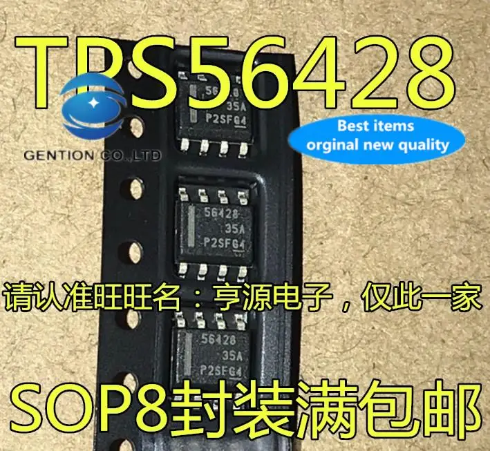 

10pcs 100% orginal new in stock TPS56428 TPS56428DDAR 56428 SMD SOP8 Voltage Regulator