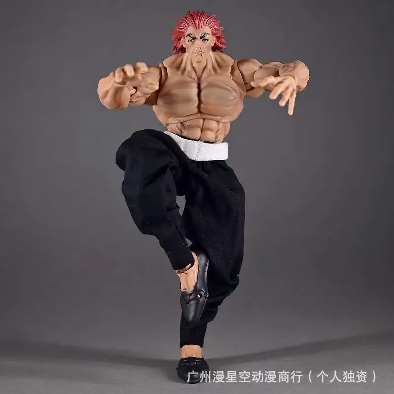 Baki Yuujiro Hanma "la criatura más fuerte en la tierra" colección de figuras de acción de combate fuerte adornos periféricos de animé regalos