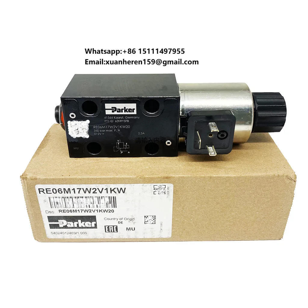 Brand New Original Solenoid Valve RE06M17W2V1KW Proportional Control Valve