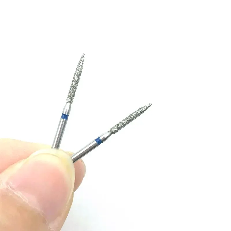 1 Box Dental High Speed Burs High Speed Handpiece Turbine Diamond Burs Diamond Polishing Products for Dental Clinic FO-12