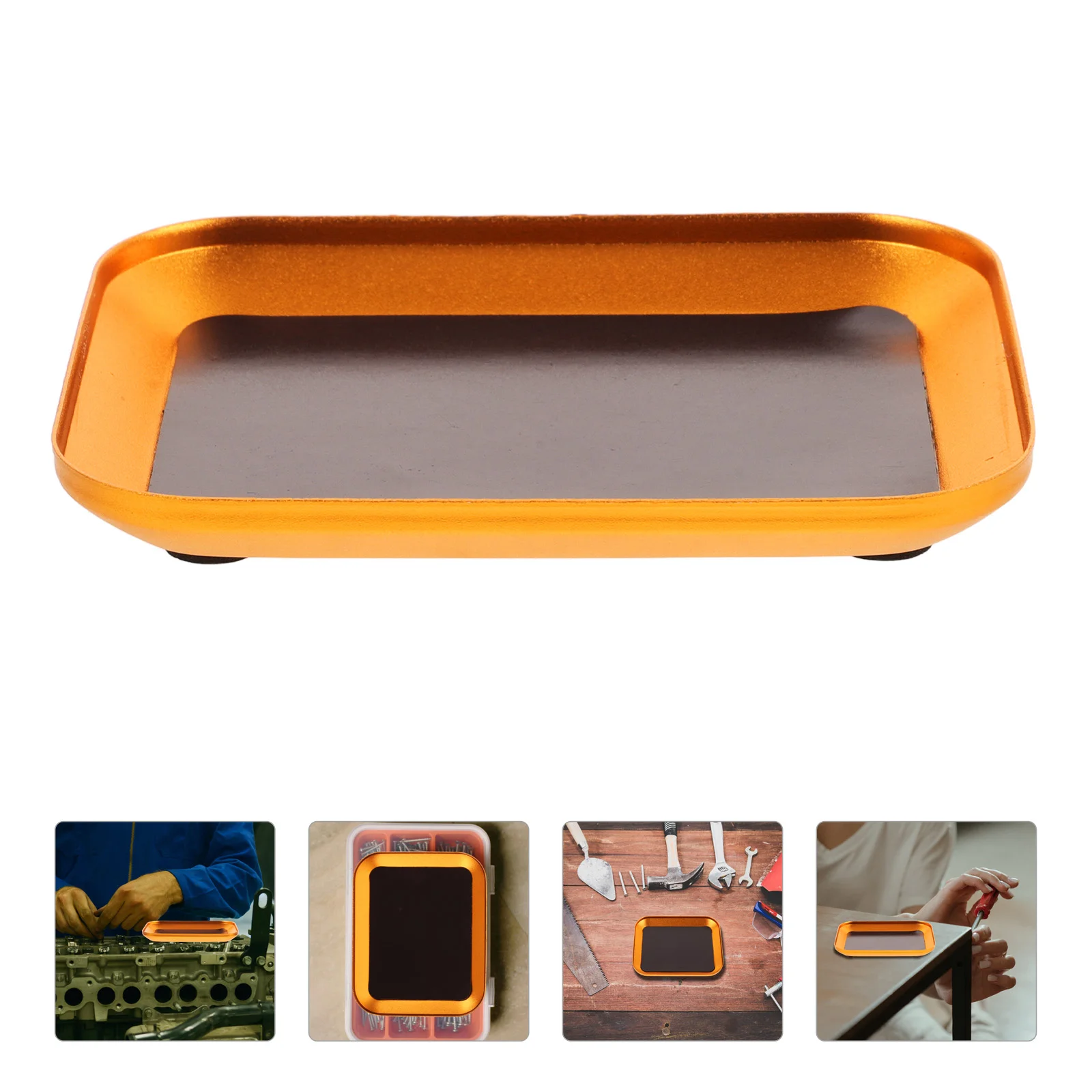 Screw Tray Metal Parts Model Screws Holder Plate Aluminum Alloy RC Storage Tool for Nut