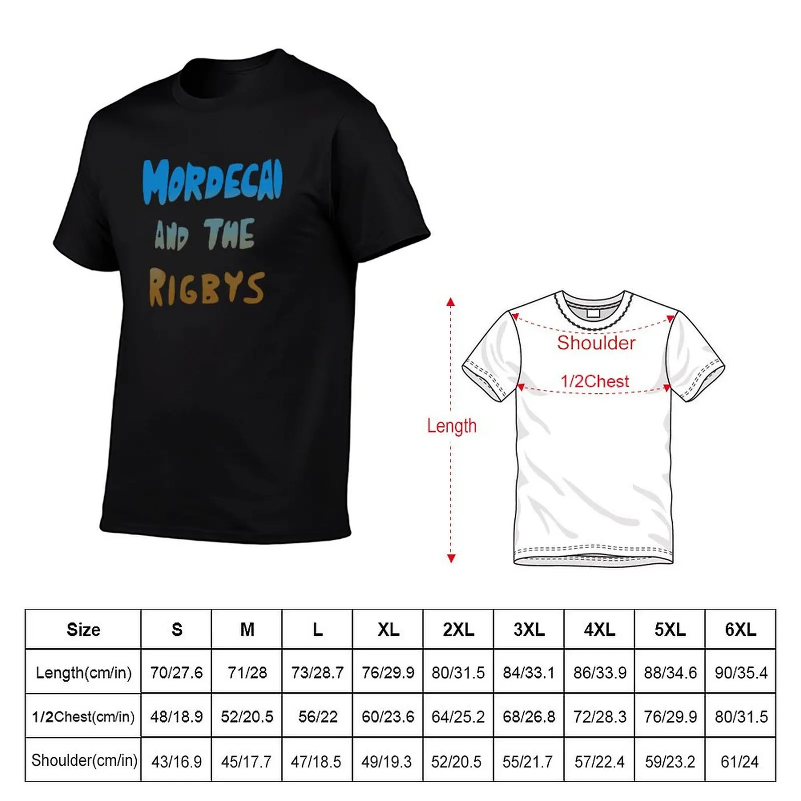 Mordecai and the Rigbys T-Shirt man t shirt summer man t shirt designer man t shirt cotton T-Shirt
