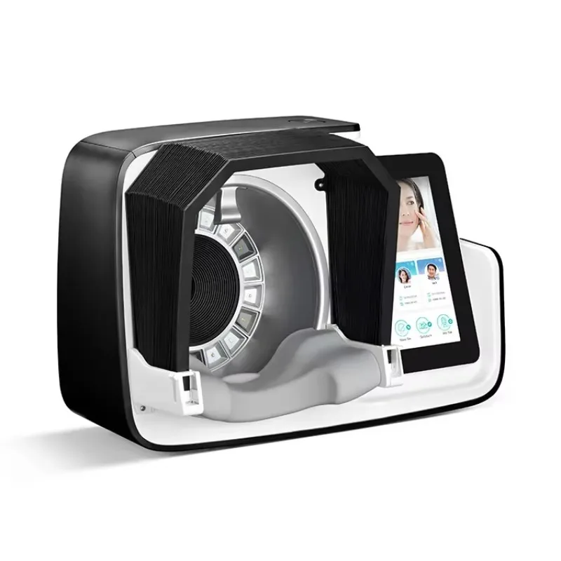 肌分析器メーカー インテリジェントフェイステスター 検出器マシン 肌診断分析システム