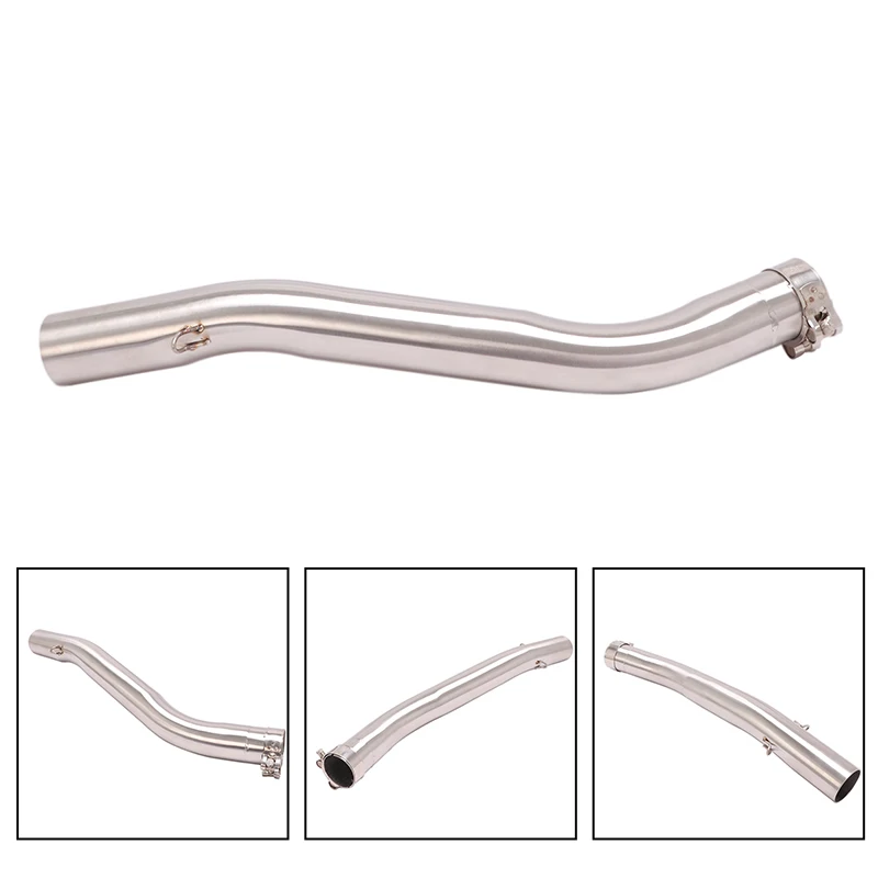 Slip On For Honda CBR600 F4 1999-2001 CBR600 F4i 2001-2007 Motorcycle Exhaust Escape Moto Middle Link Pipe Carbon Fiber Muffler