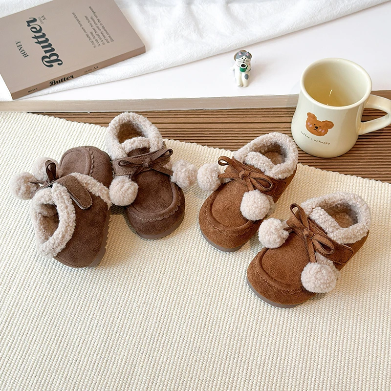 

Детские хлопковые зимние ботинки 2026: Новинка, утепленные, теплые и удобные, с мягкой подошвой, модные ретро-кеды для девочек и повседневные кеды для мальчиков