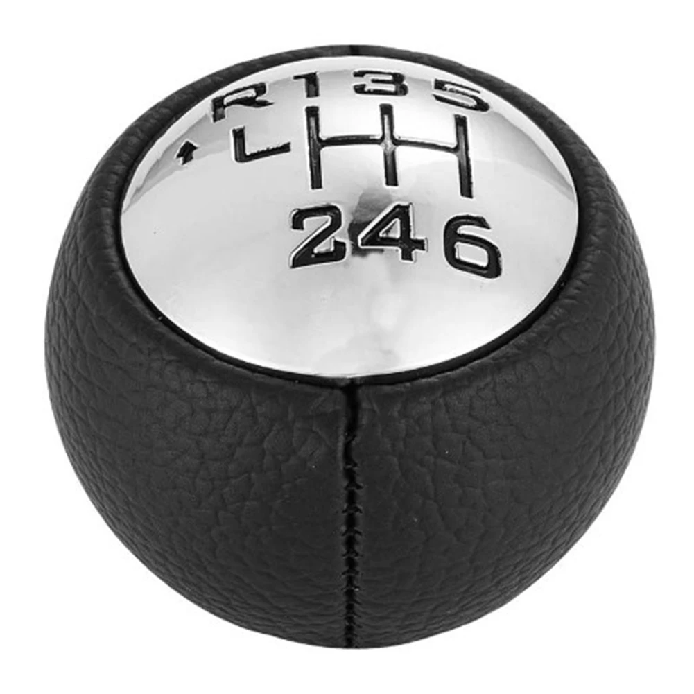 

Ergonomic Gear Head Manual Gear Shift Knob Crafted From High-quality Leather Enhanced Grip For Better Control 10*5*5cm
