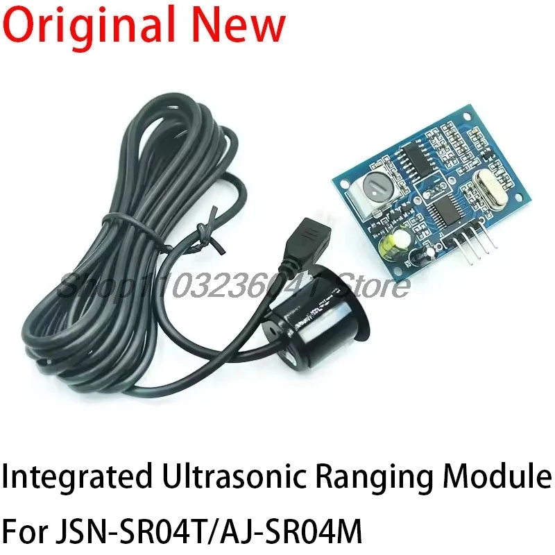 1 conjunto módulo ultrassônico à prova d'água JSN-SR04T/AJ-SR04M sensor transdutor de medição de distância integrado à prova d'água para arduino