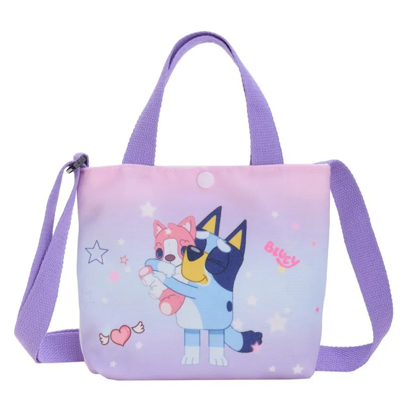

Новый стильный детский рюкзак Blueey, креативная мультяшная милая тематическая сумка через плечо, сумка через плечо для девочек, праздничные украшения, принадлежности