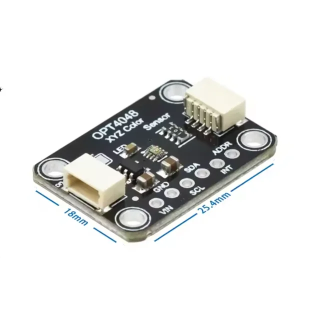 OPT4048 Tri Stimulus XYZ Color and Lux Sensor Module