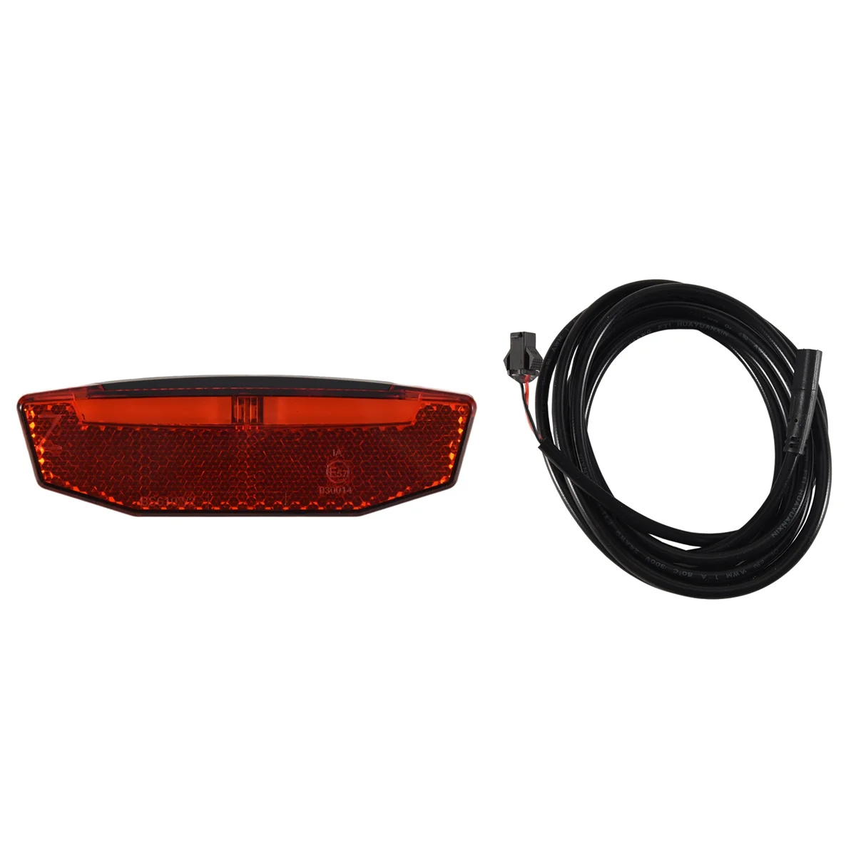 6-60V Electric Bicycle Taillight Electric Bike LED Rear Tail Light Warning Lamp Night Safety Cycling Accessory