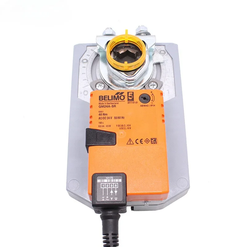 

GMU24-SR AC24V DC24V Modulating damper actuator for HAVC with Position feedback