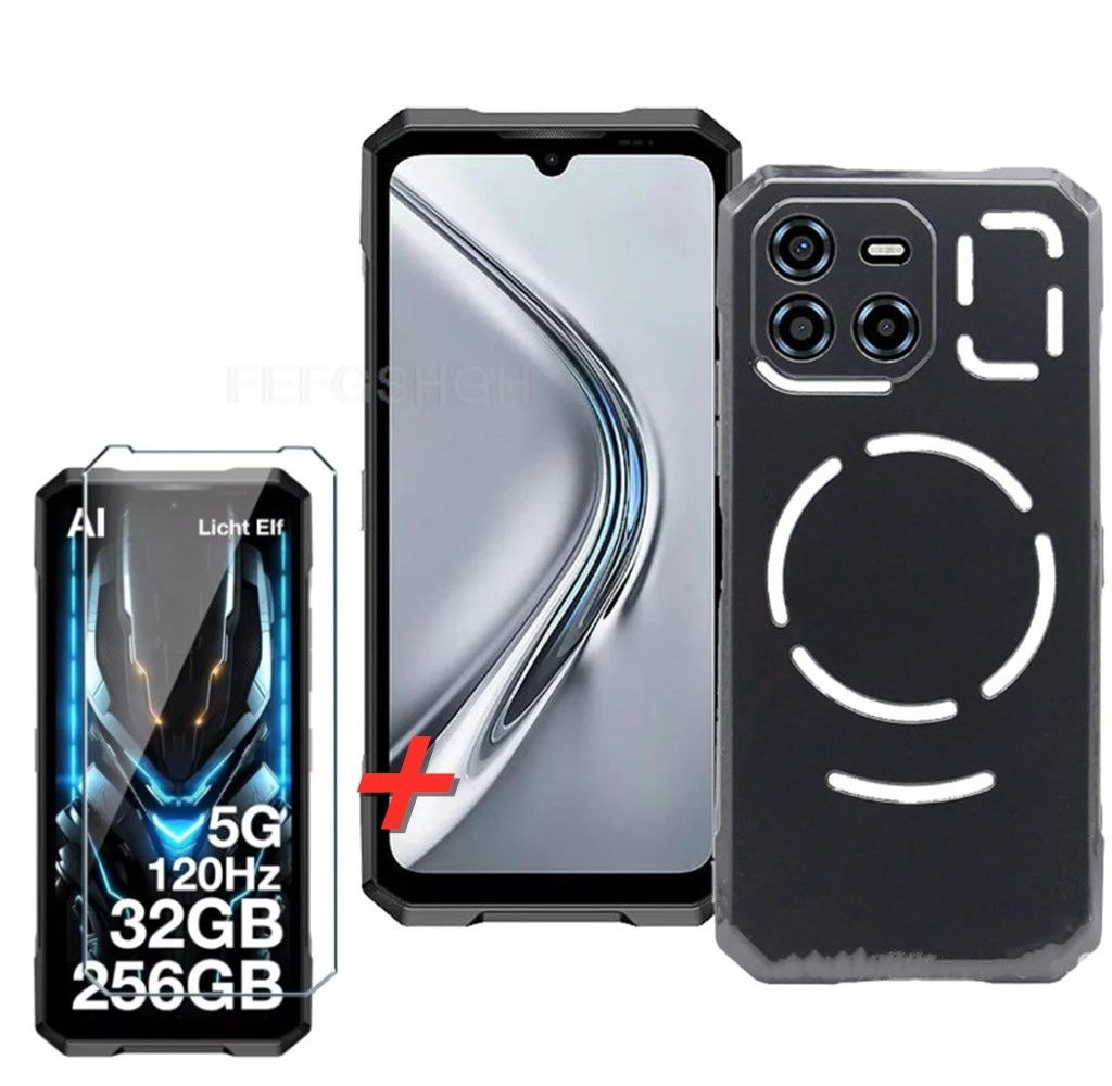 Protective Glass For Doogee Blade GT Case Silicone Clear Cover On For DOOGEE Blade GT Ultra 5G Tempered Glass