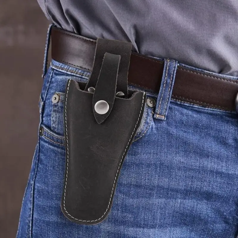Versatile Leather Scissor Sheath Combines Functionality And Fashion Tool Carriers C7AC