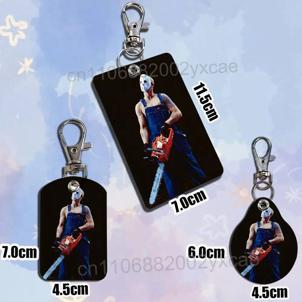 Lose Yourself Slim Shady Rap God Eminem Keychain Holder Suitable For Subway Bank Card Bus Card Case Badge Holder Wallet Card - view 4