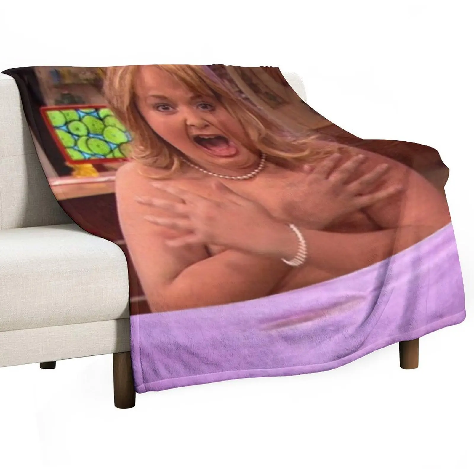 

Meme Girls Gibbeh Throw Blanket Decorative Sofas Hair Blankets