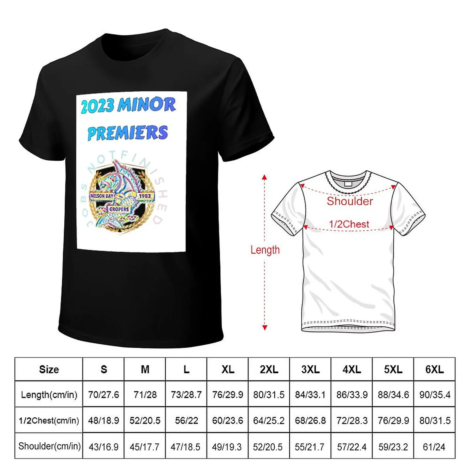 Minor Prems T-Shirt Ultra Soft Breathable Tee Top
