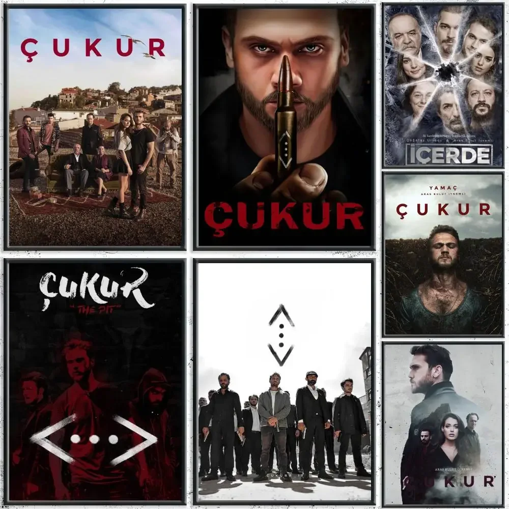 Bold TV Series C-CukurS Poster HD Self-Adhesive No Residue After Removal Ideal for All Kinds of Wall Decor