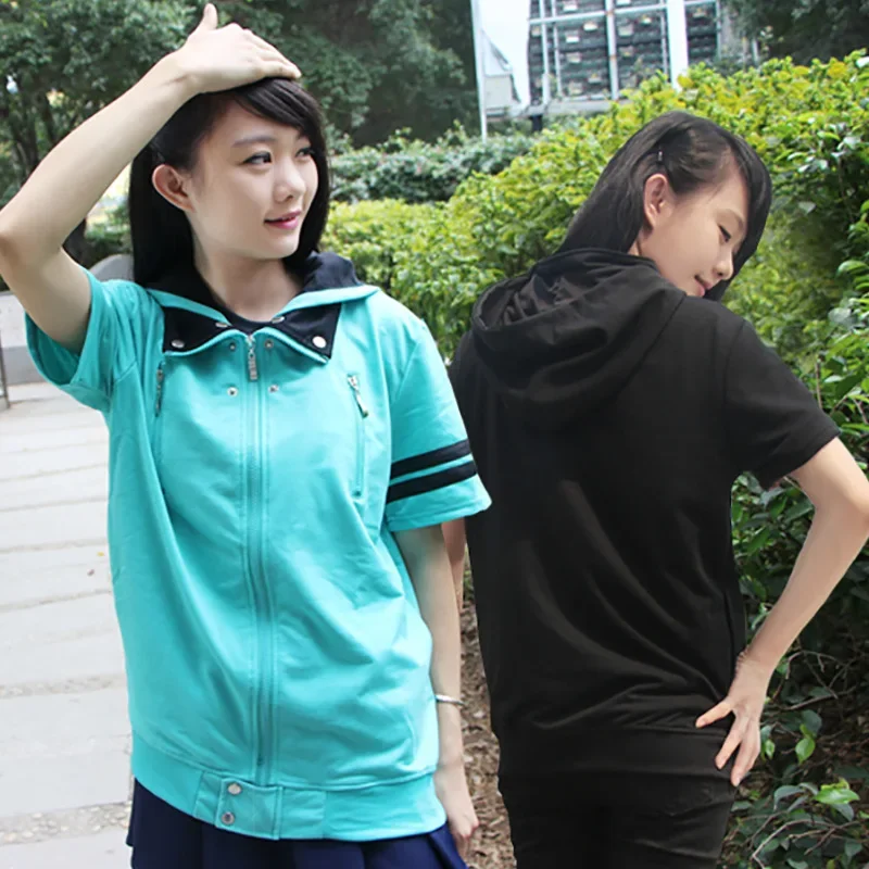 Anime tokyo ghoul kaneki ken cosplay moletom com capuz unisex casual com capuz moda jaqueta feminina traje de halloween coscos