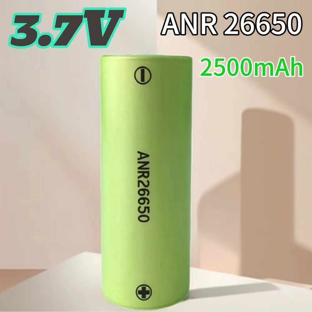 

ANR26650 3.7V 2500mAh Rechargeable Li-ion Battery Suitable For Our Toy Tool The Strong Light Flashlight Etc