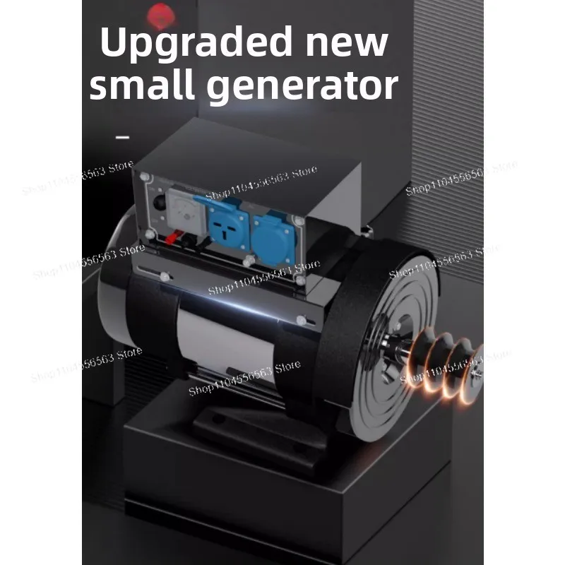 

Генераторная установка мощностью 3 кВт — однофазная, 220 В/380 В, полностью медная, маленькая