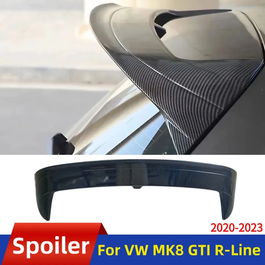 Air Deflector Boot Lip Rear Roof Spoiler Tuning Car Styling Accessories Body Kit For VW Golf 8 MK8 GTI GTD R R-Line 2020-2023