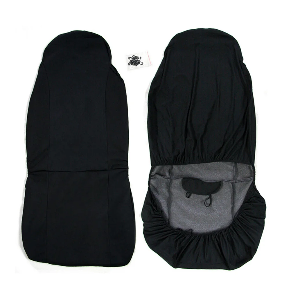 

2Pcs Car Seat Cover Unique Fiber Material Breathable Comfortable Four Seasons Dirt-Resistant Easy Install Universal Fit Suv