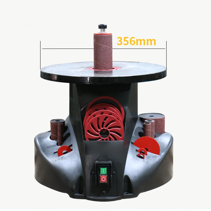 1Pc 220V 300W 14-นิ้วเครื่องขัดไม้ขัดทราย Mill ทรายทรายเครื่องทรายเครื่อง