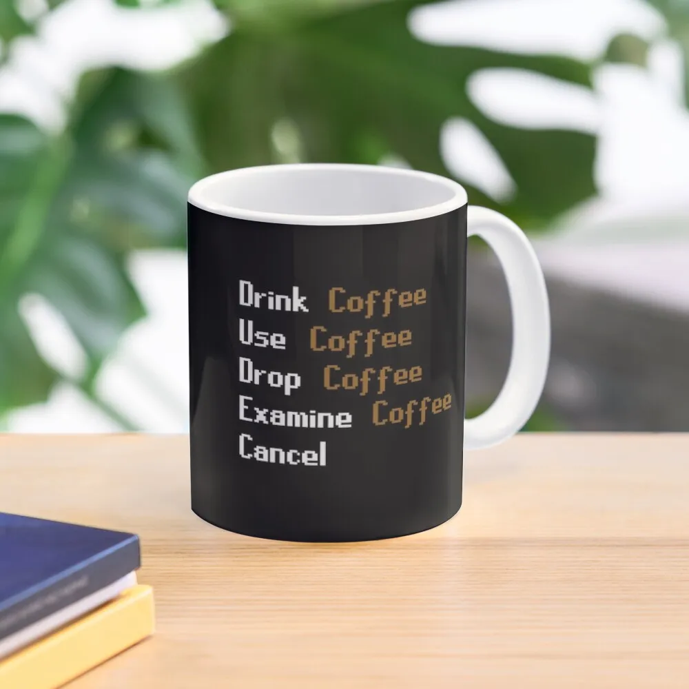 Runescape Classic Mug Design Tea Simple Cup Handle Round Photo Coffee Gifts Printed Drinkware Image Picture