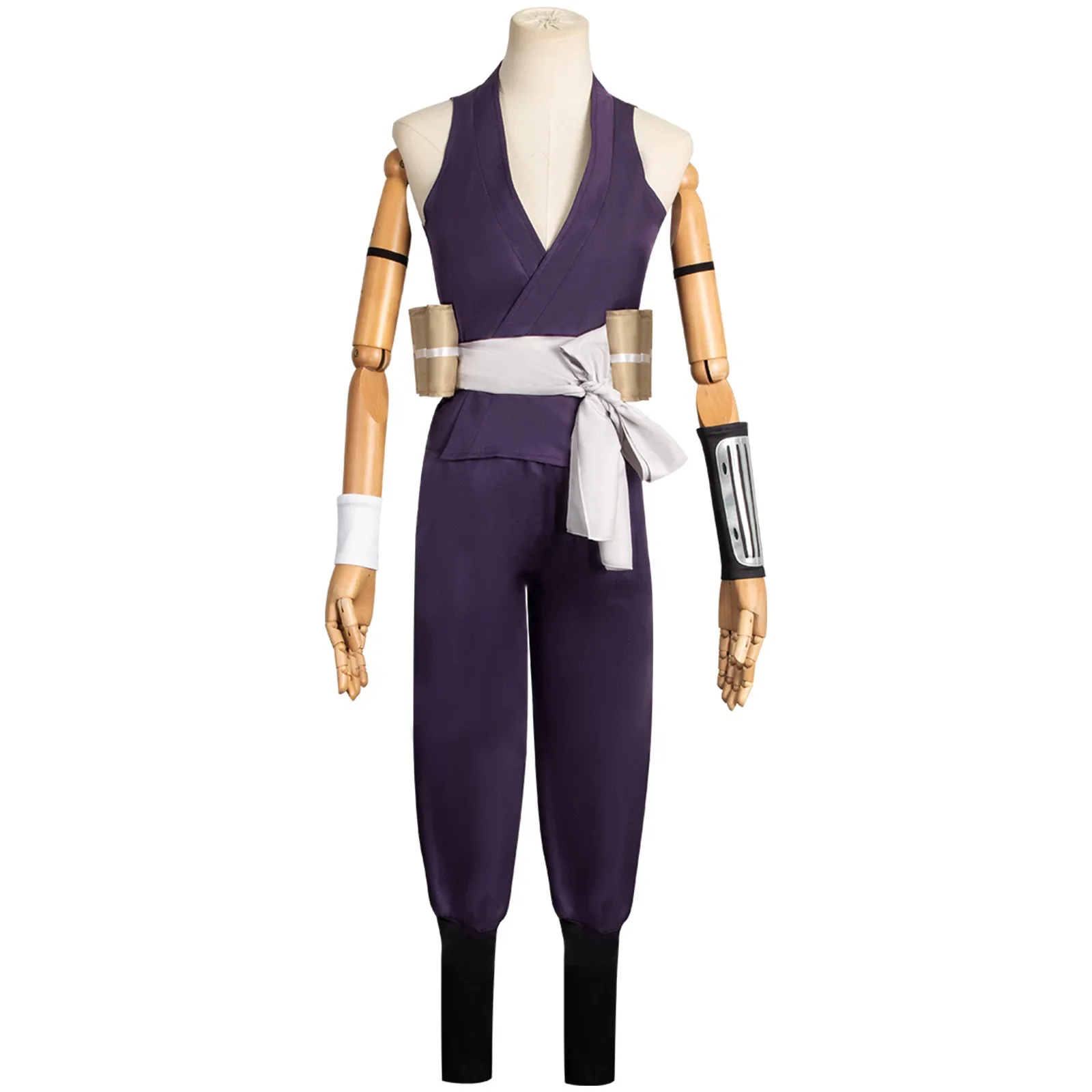 Anime Jigokuraku Yuzuriha Cosplay Costume Hells Paradise Cosplay Wig Kunoichi Outfit Fox Sumire Purple Uniform Halloween Party