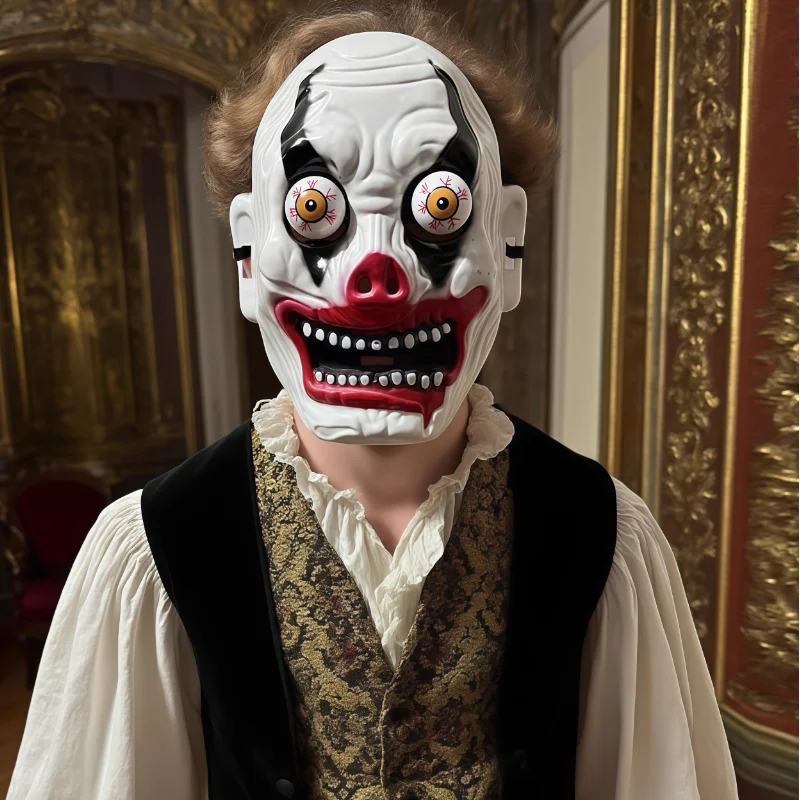 

Halloween Makeup Scary COS Scary Ghostface Mask