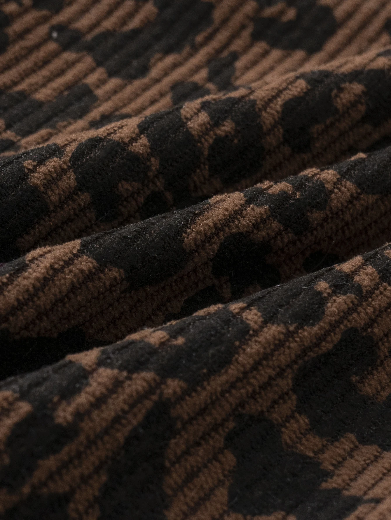 Mädchen Einteiler Overall Leopardenmuster Cord-Jumpsuit Weites Bein Latzhose Mädchen Rüschen-Träger-Strampler Herbst Kinderkleidung – Detail 13