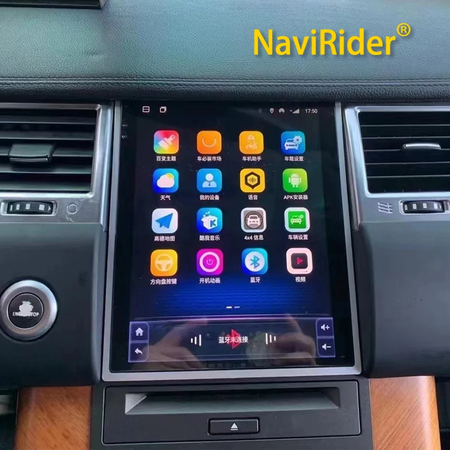 

Tesla Android Touch Screen Fits GPS Navigation Tape Recorder Multimedia Player Carplay For Range Rover Sport HSE Luxury V8 2013