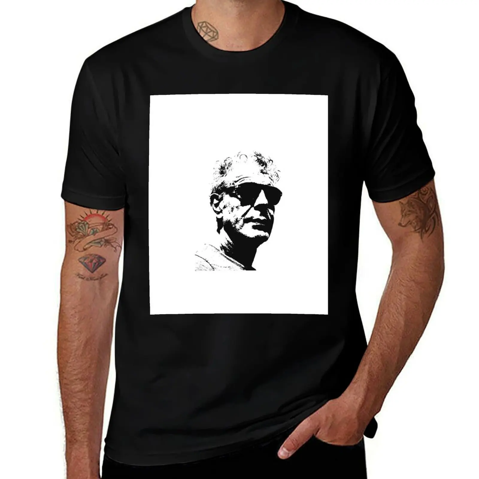 

Anthony Bourdain T-Shirt t shirts for man graphic vintage graphic t shirts for man