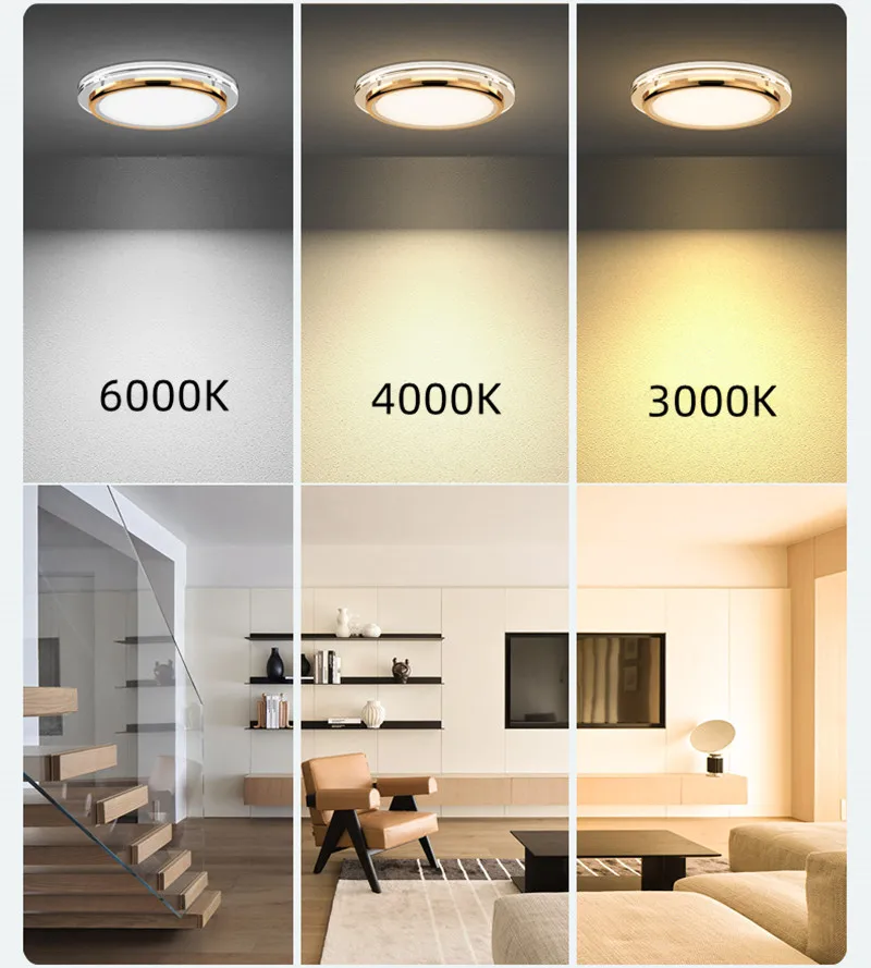 Led Downlight Ceiling Spot Light 5W 7W 9W 12W Dimmable AC110V 220V Recessed Indoor Lighting Living Room Bedroom