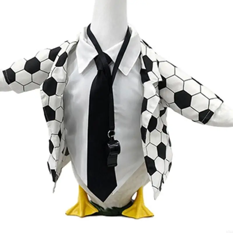 

Charm Front Porches Geese Decoration Wearing Fashion Accessories for Yard Or Patios In Animal Print 87HA