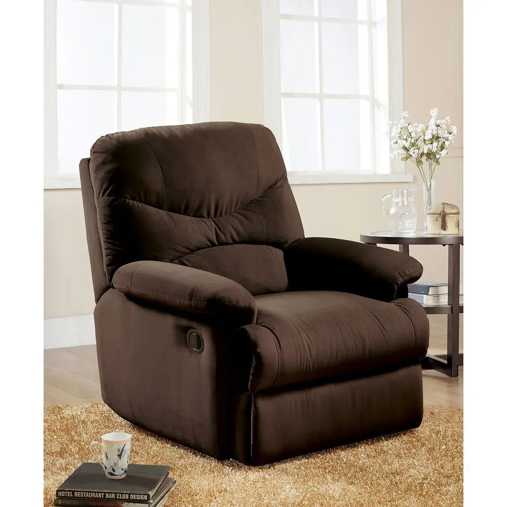 

ACME Arcadia Glider Recliner (Motion) in Chocolate Microfiber