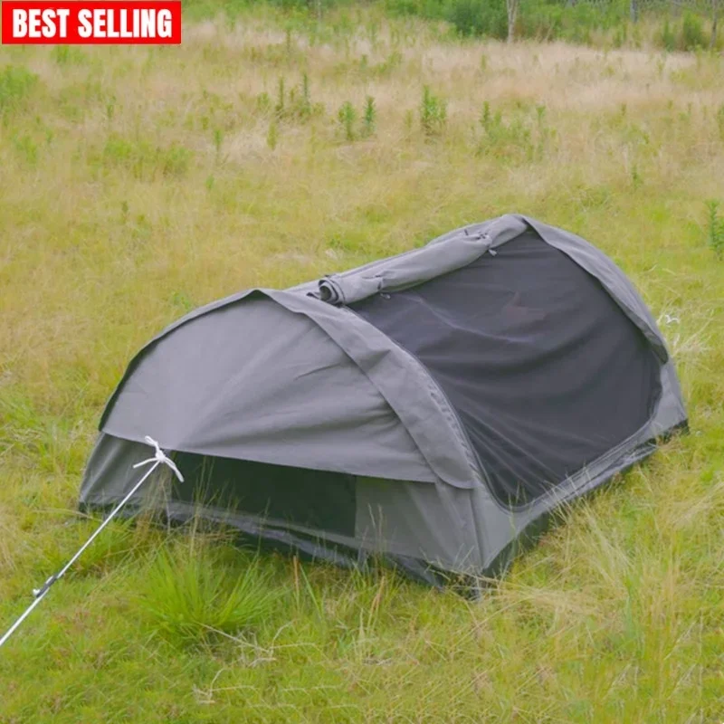 

Hot Sale Waterproof Camping 2 Person Swag Tent Australia Bivy Tent with Rainfly, Poles and Guylines