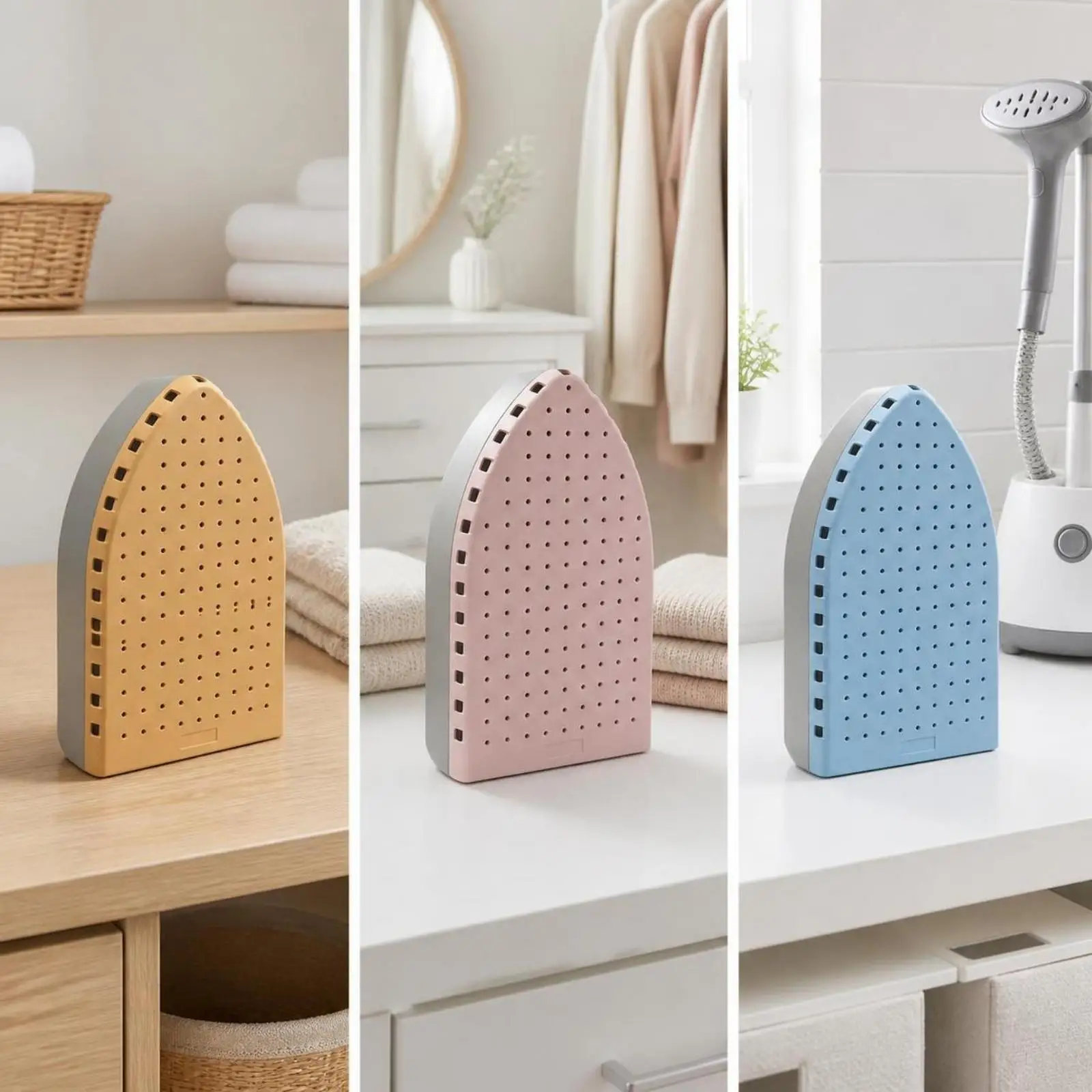 Handheld Ironing Board with Finger Sleeve Ergonomic Garment Steamer Glove