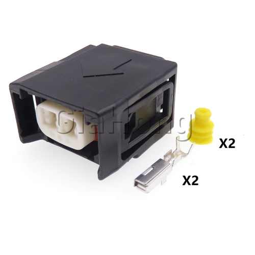 Imagen 2 del producto Enchufe de inyector de combustible diésel para coche Toyota, Conector de bomba de combustible sellado, 2 vías, 12747, 7287, 1495, 90980, 12747, 1 Juego