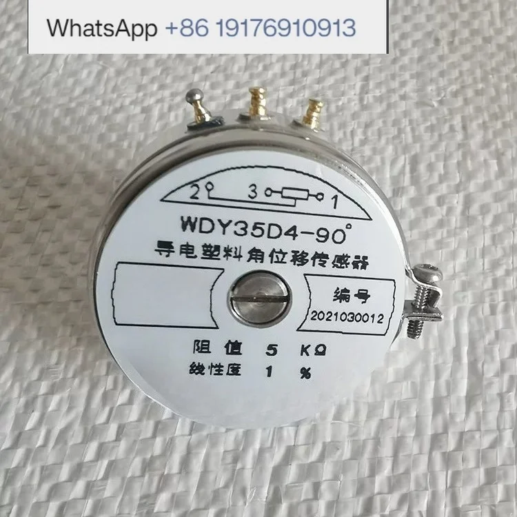 WDY35D4-90 ° conductive plastic angular displacement linearity 1% resistance 5K sensor 90 degrees
