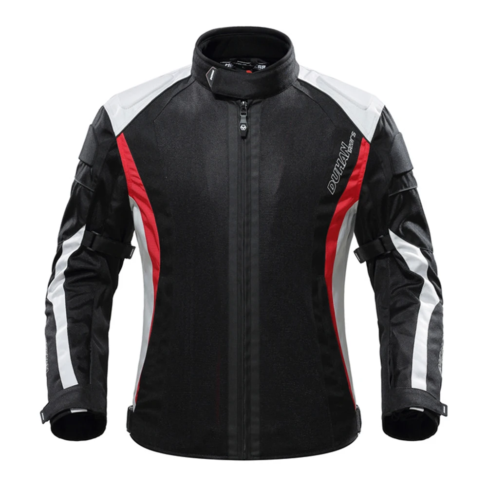 Chaqueta transpirable para motocicleta, ropa de carreras resistente al desgaste, anticaída, certificación CE, M-3XL