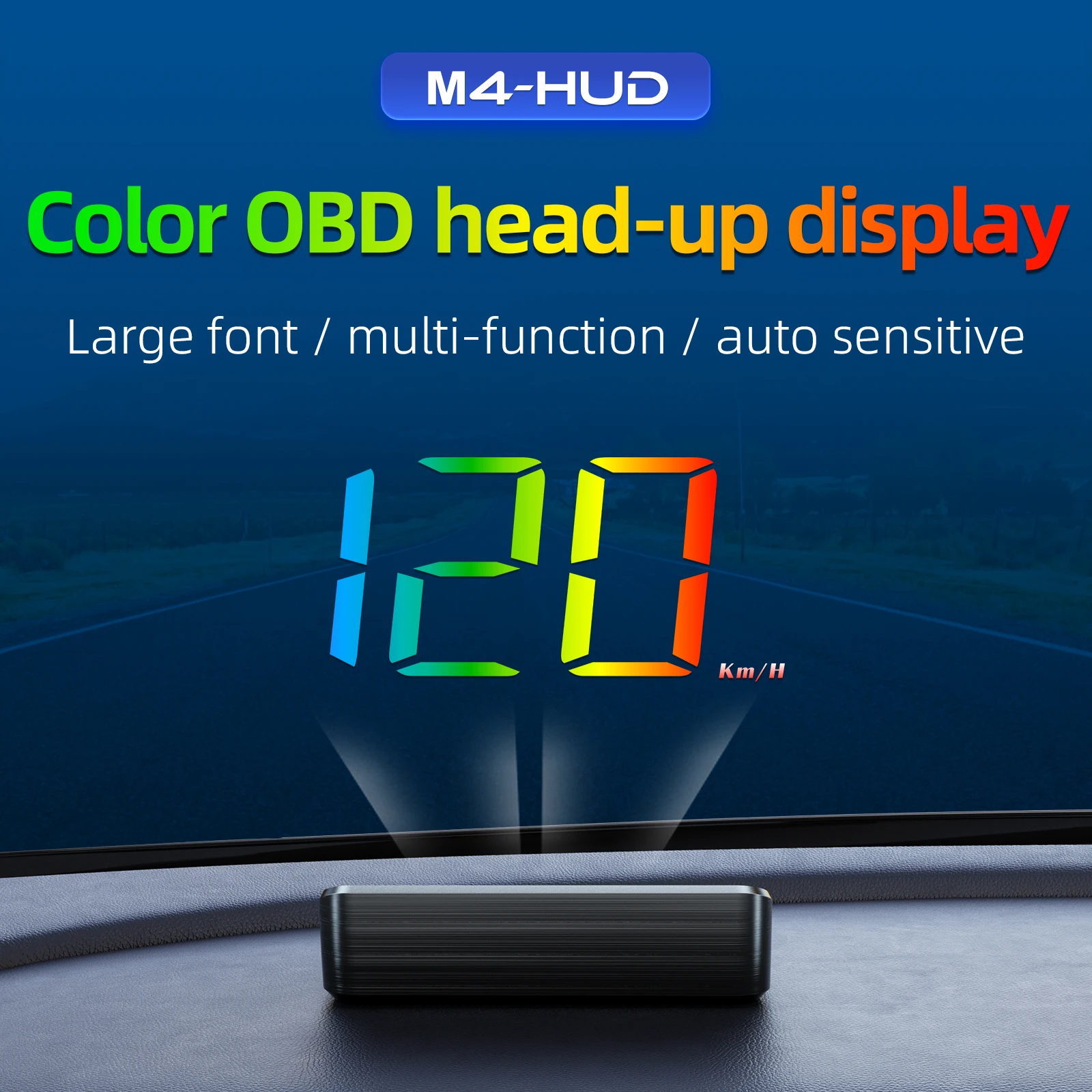 OBD Head Up Display Windshield Projector HUD Digital Multi-function Car Automotive Electronics Speedometer Water Temp OBD hud