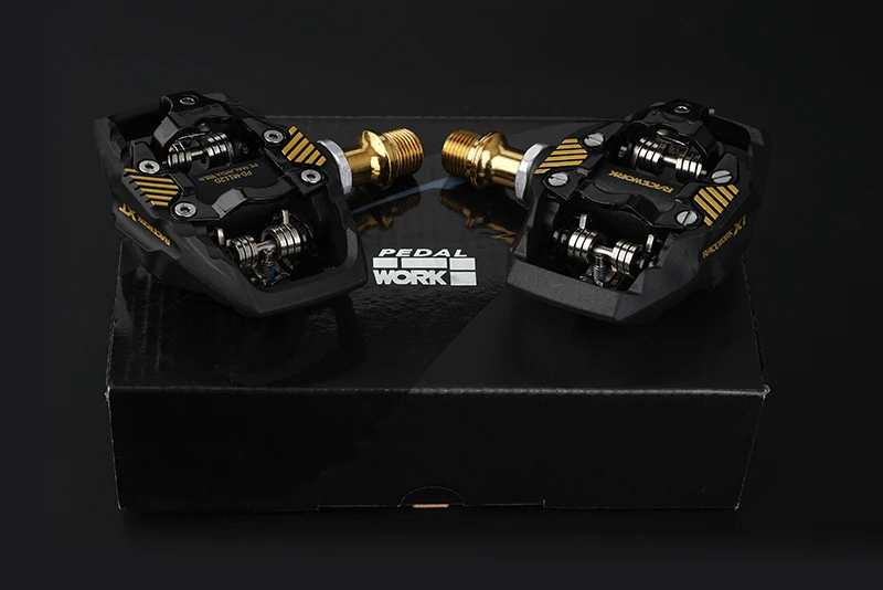 RACEWORK M8020 Pedal MTB Selbstsicherndes Pedal für SPD-System Mountainbike-Pedale mit Klampe für Shimano – Detail 9