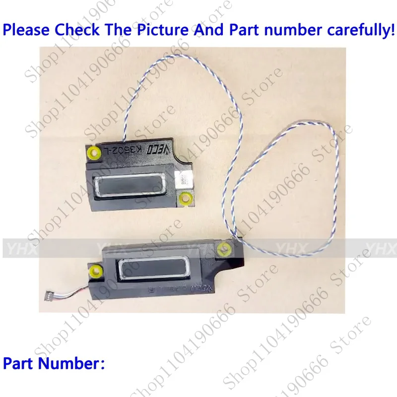 

BD New For ASUS VivoBook 15 K3502Z SPEAKER R+L 04A4-04L7000.